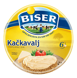 Biser Topljeni sir kačkavalj 140g