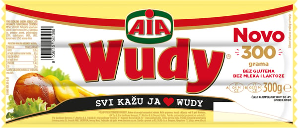 Wudy Živinska barena kobasica 300g