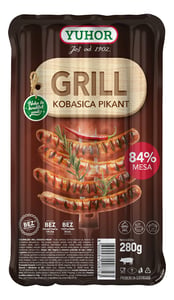 Yuhor Grill kobasica pikant 280g