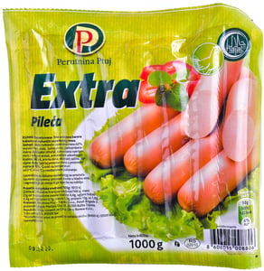 Perutnina Ptuj Viršle extra hrenovke 1kg