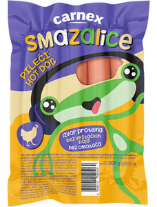 Carnex Viršle smazalice pileći hot dog 205g