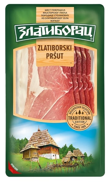 Zlatiborac Pršut Zlatiborski 100g
