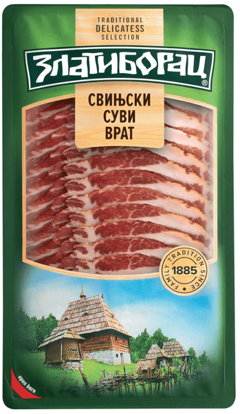 Zlatiborac Svinjski suvi vrat slajs 100g