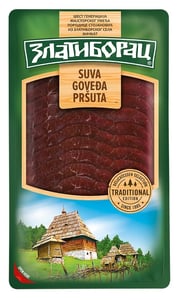 Zlatiborac Pršuta goveđa vakuum 100g