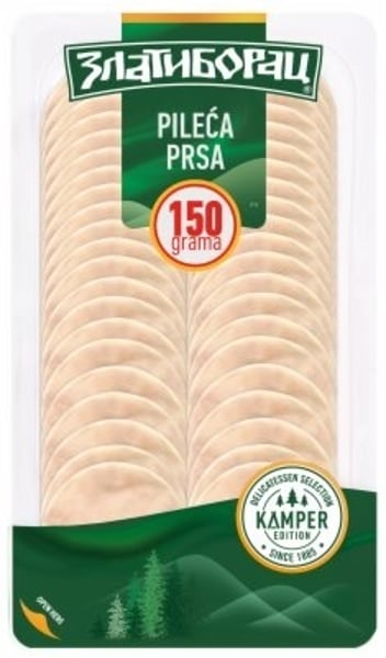 Zlatiborac Pileća prsa kamper slajs 150g