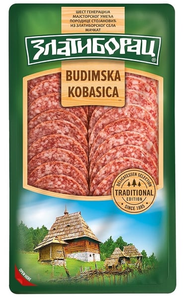 Zlatiborac Budimska kobasica slajs 100g
