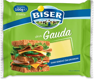 Biser Lisnati sir gauda 100g