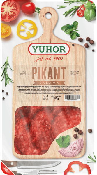 Yuhor Pikant salama slajs 100g