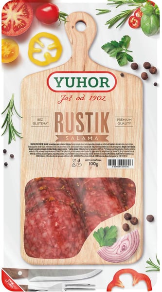 Yuhor Rustik salama slajs 100g