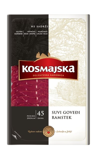 Kosmajska Suvi goveđi ramstek 80g