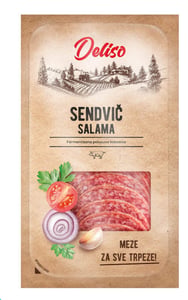 Deliso Sendvič salama slajs 200g
