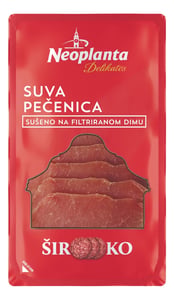 Neoplanta Pečenica suva slajs 150g