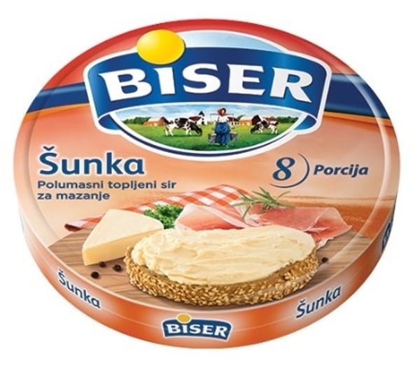 Biser Topljeni sir sunka 140g