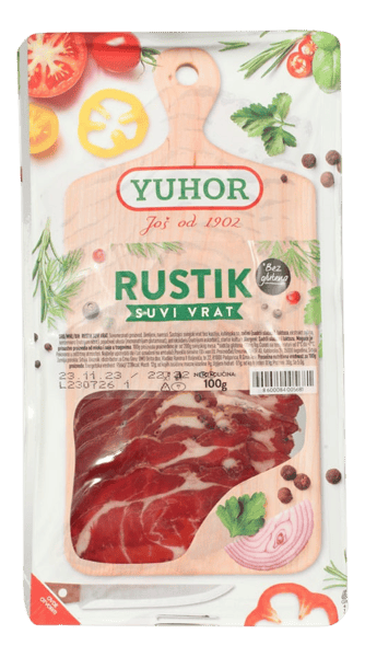 Yuhor Rustik suvi vrat slajs 100g