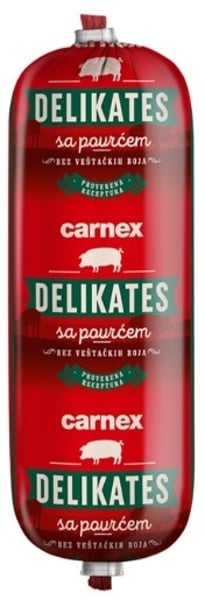 Carnex Salama Delikates sa povrćem 1kg