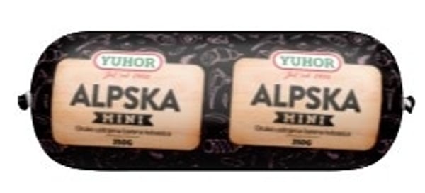 Yuhor Kobasica alpska 350g