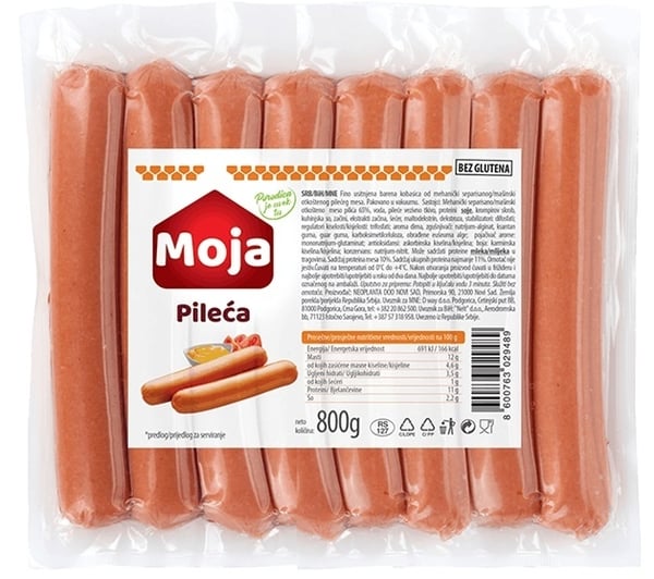 Moja Viršle pileća 800g