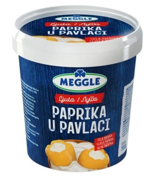 Meggle Paprika u pavlaci ljuta 700g