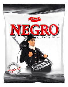 Pionir Bombone Negro classic 100g