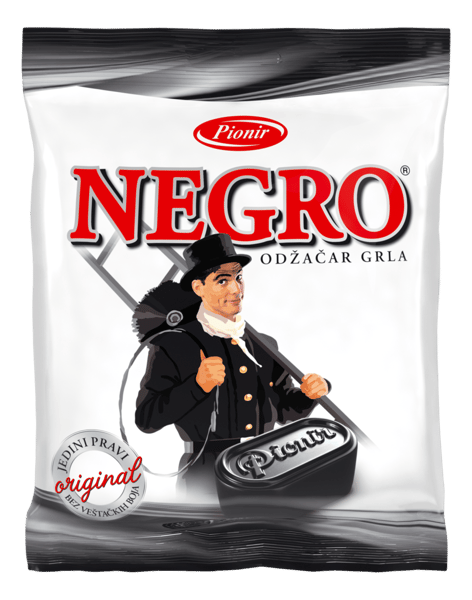 Pionir Bombone Negro classic 100g