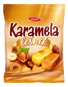 Pionir Bombone karamela lešnik 100g