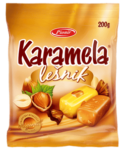 Pionir Bombone karamela lešnik 200g