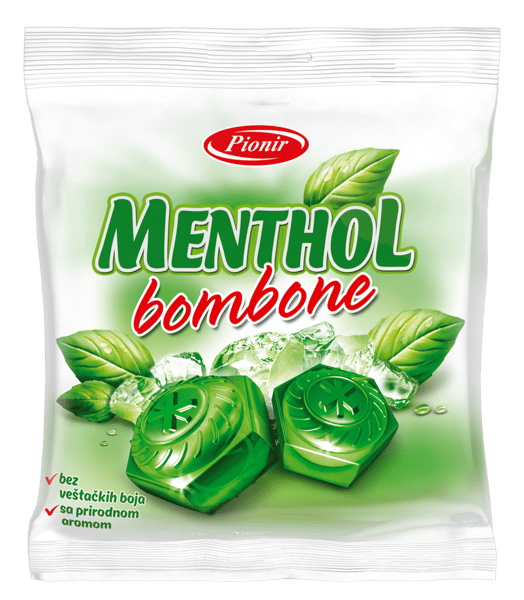 Pionir Bombone Menthol 100g