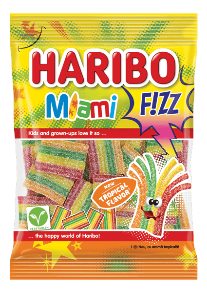Haribo Gumene bombone Miami fizz 85g