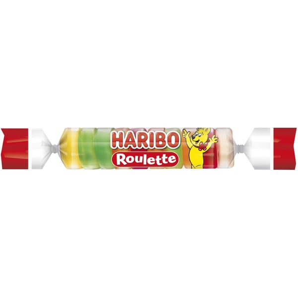 Haribo Gumene bombone Roulette tutti frutti 25g