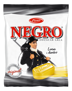 Pionir Bombone Negro limun i đumbir 100g