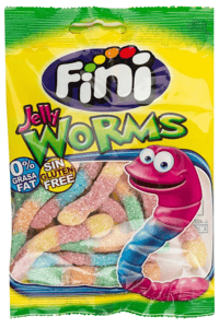 Fini Gumene bombone worms 100g