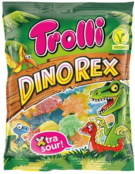 Trolli Gumene bombone Dinorex 100g