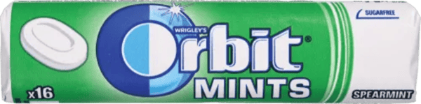 Orbit Bombone spearmint mint 16kom