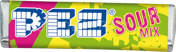 Pez Bombone sour mix 8,5g
