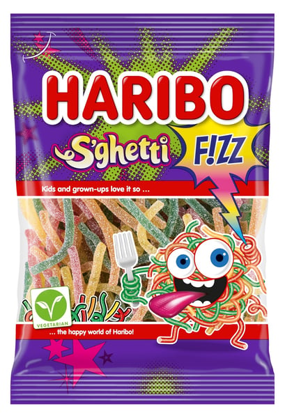 Haribo Gumene bombone spaghetti fizz 85g
