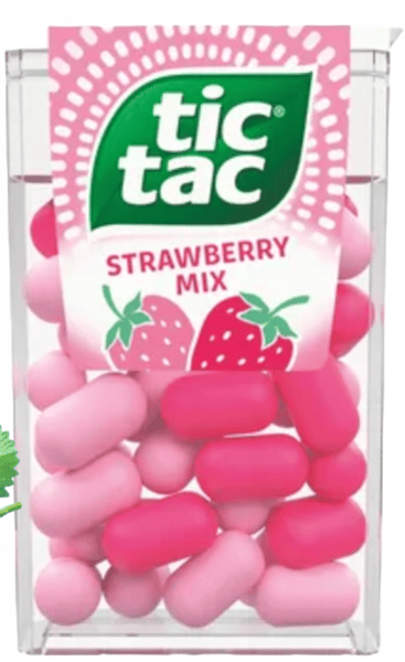 Tic Tac Bombone strawberry mix 18g