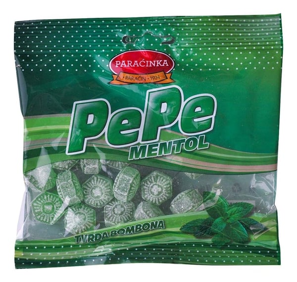 Paracinka Bombone Pepe mentol 80g