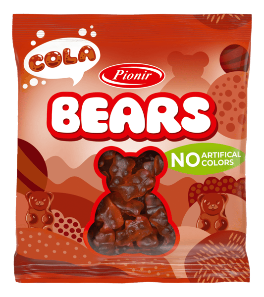 Pionir Gumene bombone bears cola 100g