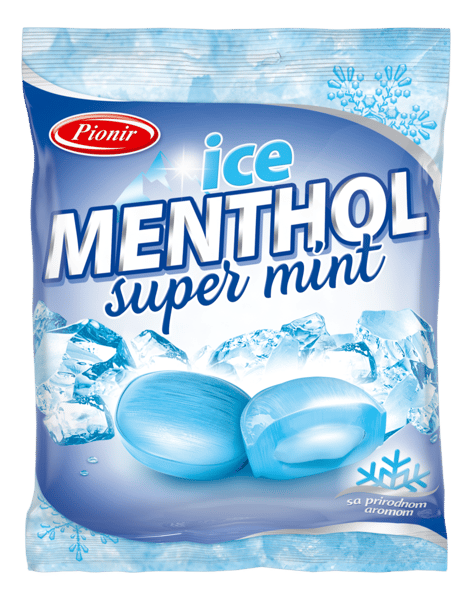 Pionir Bombone ice menthol super mint 100g