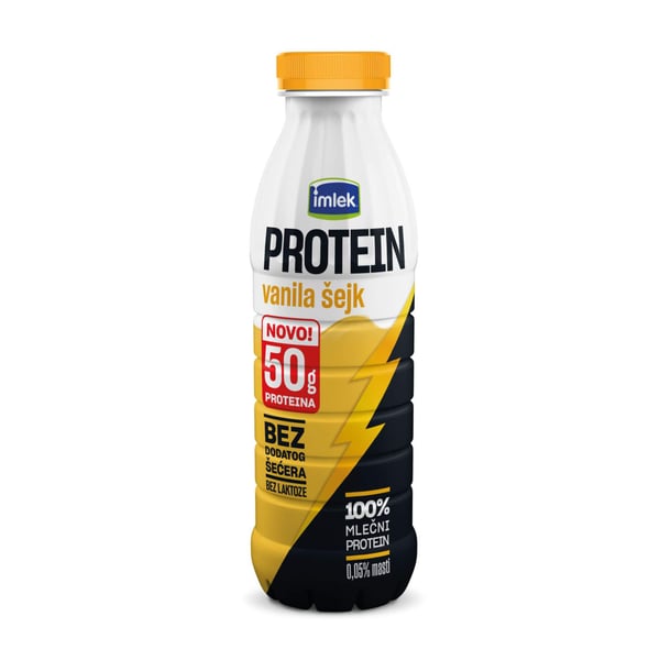 Imlek Protein vanila sejk 500ml FL