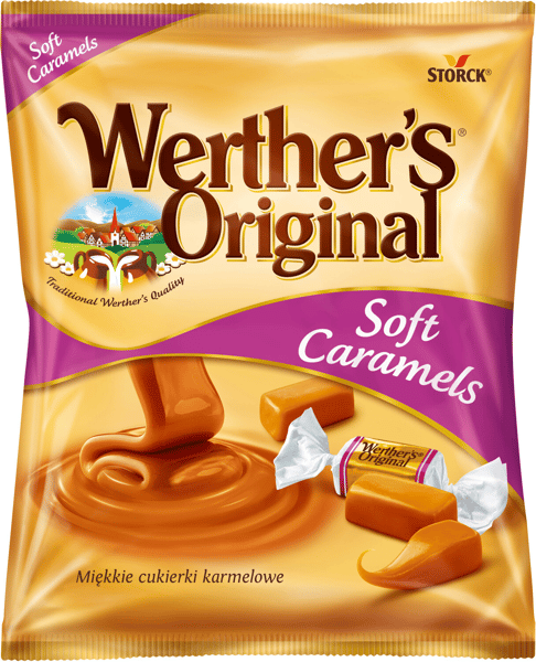 Werther's Bombone original soft caramels 75g