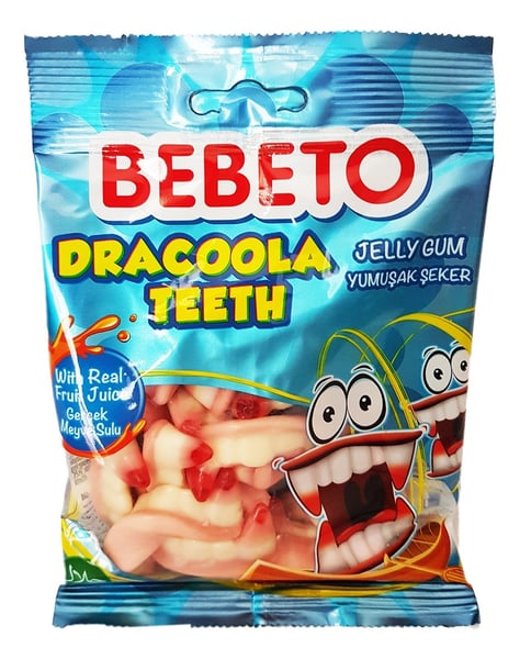 Bebeto Gumene bombone dracoola teeth 80g