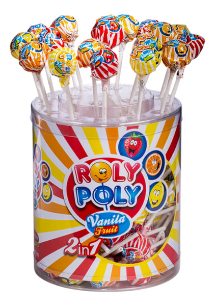 Roly Poly Lizalica vanila fruit 10g