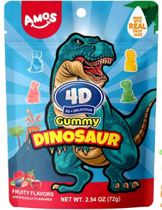 Amos Gumene bombone dinosaur 72g