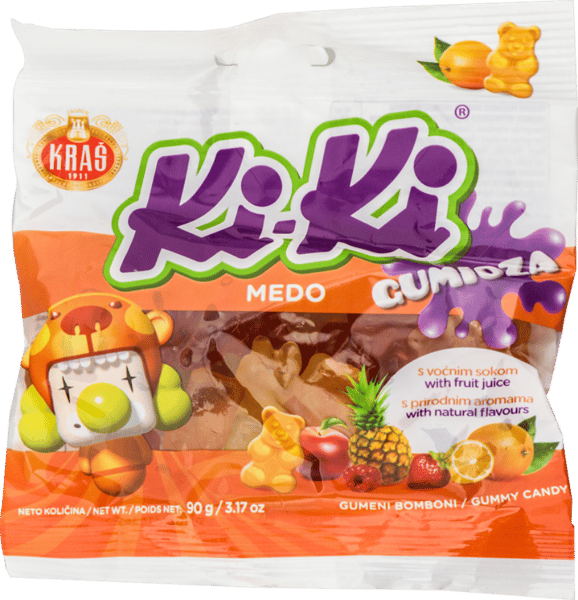 Kras Gumene bombone Kiki meda 90g