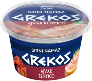 Imlek Grekos ajvar rustico sirni namaz 200g