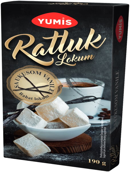 Yumis Ratluk vanila 190g