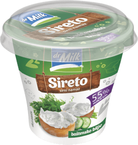 Dr Milk Sireto sirni namaz bastensko bilje 150g