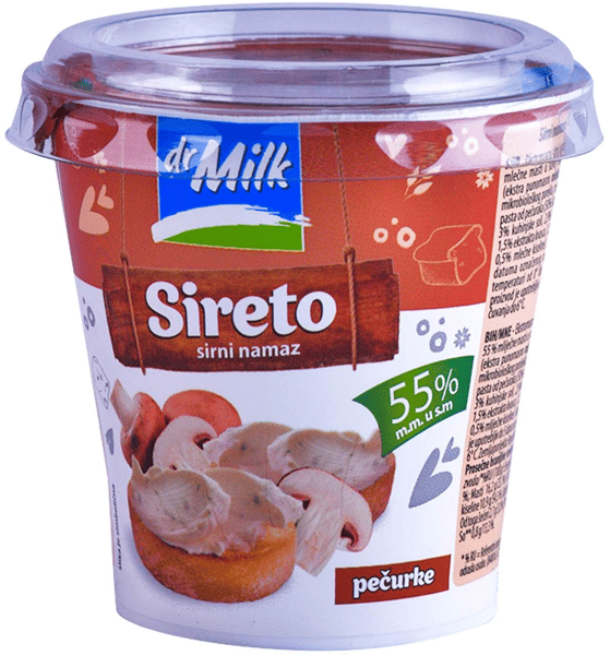 Dr Milk Sirni namaz Sireto pecurke 150g