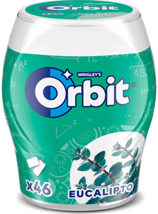 Orbit Žvake eucalyptus bottle 46kom